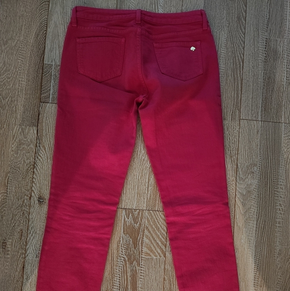 Kate Spade Vibrant Pink Skinny Jeans - Picture 5 of 5